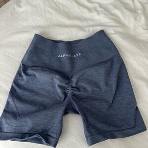 Alphalete Women's Navy Bike Shorts